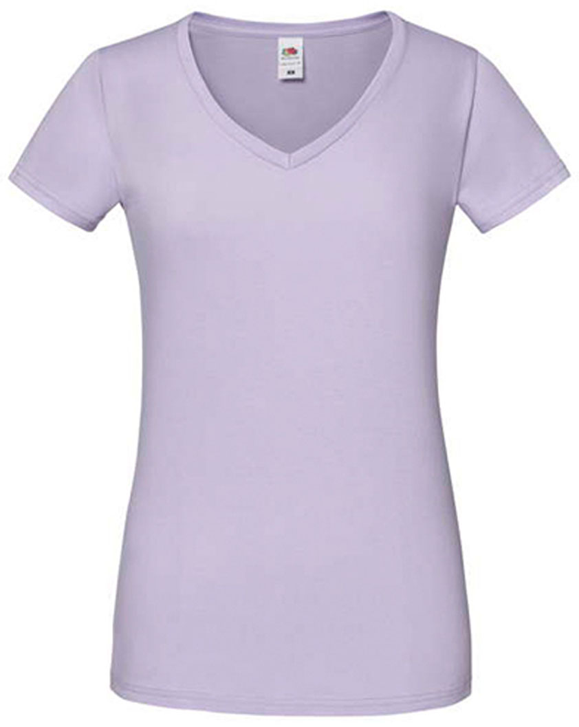 Ladies' Iconic 150 V-Neck T Fruit of the Loom 16.1444