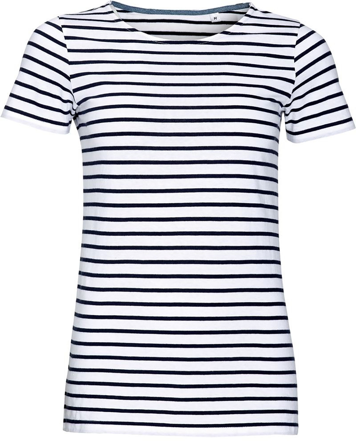Women´s Round Neck Striped T-Shirt Miles Sol's 0139