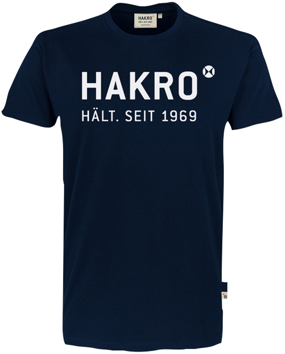 Hakro T-Shirt mit Logodruck 1969