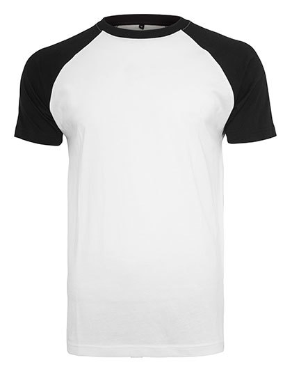 Raglan Contrast Tee Build Your Brand BY007