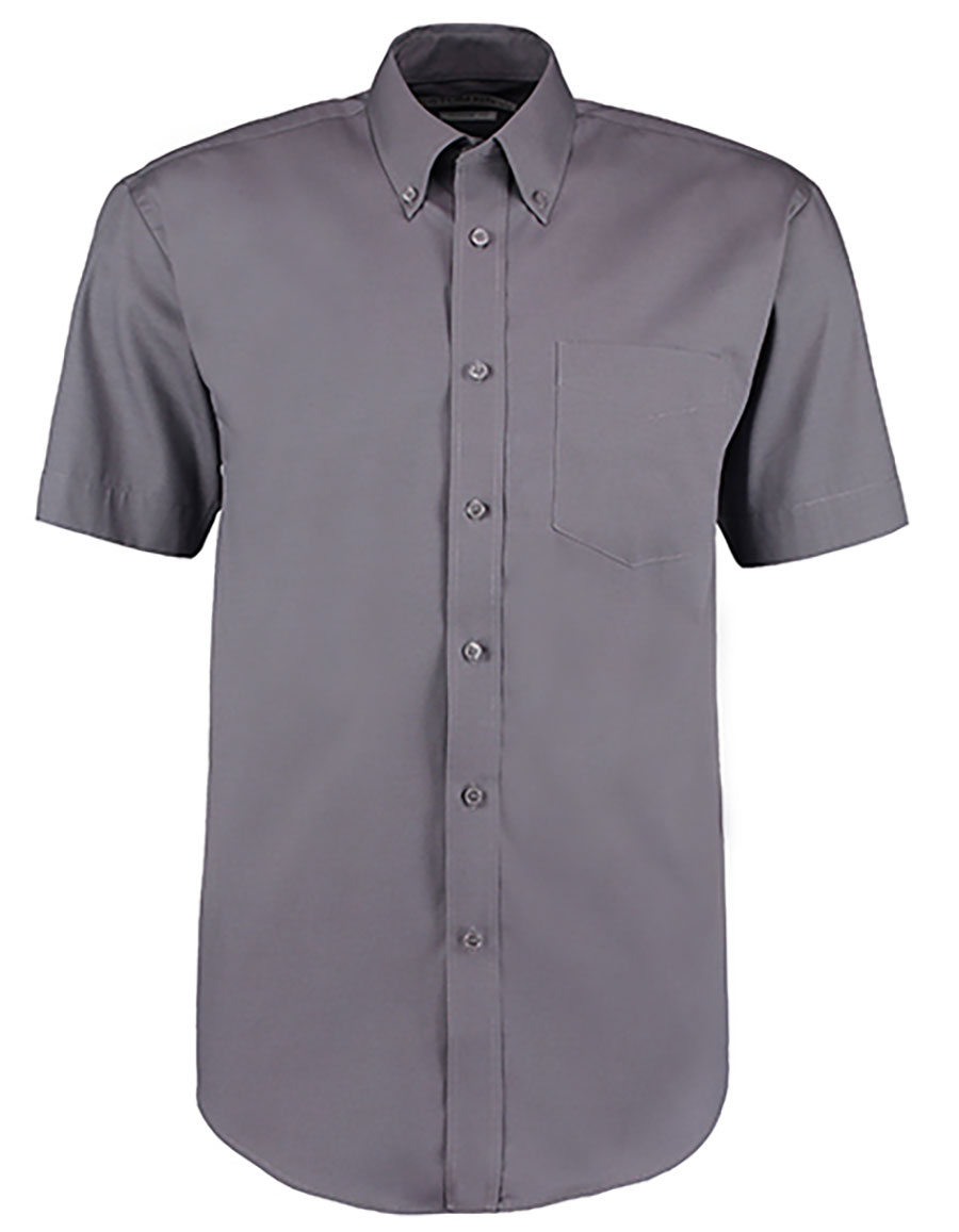 Men`s Classic Fit Corporate Oxford Shirt Short Sleeve Kustom Kit K109
