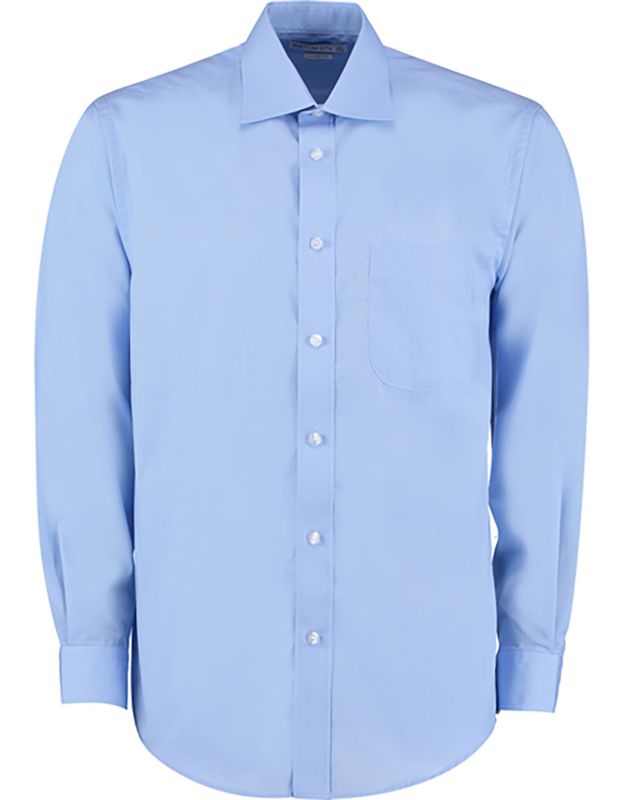 Men`s Classic Fit Business Shirt Long Sleeve Kustom Kit K104