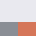 white / grey / orange