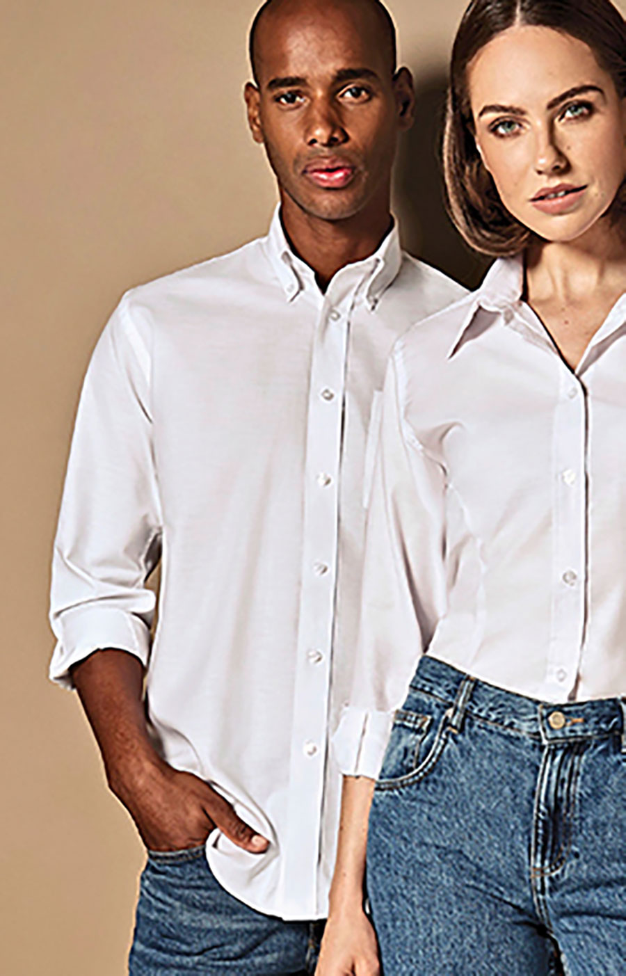 Men`s Classic Fit Workwear Oxford Shirt Long Sleeve K351