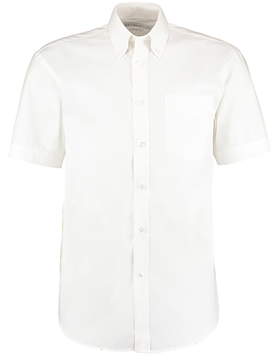 Men`s Classic Fit Corporate Oxford Shirt Short Sleeve Kustom Kit K109