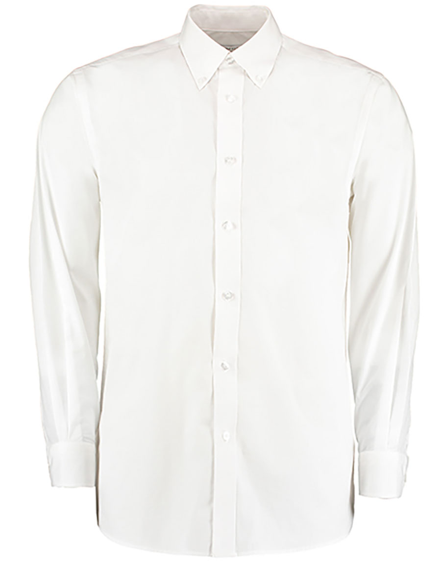 Men`s Classic Fit Workforce Shirt Long Sleeve Kustom Kit K140