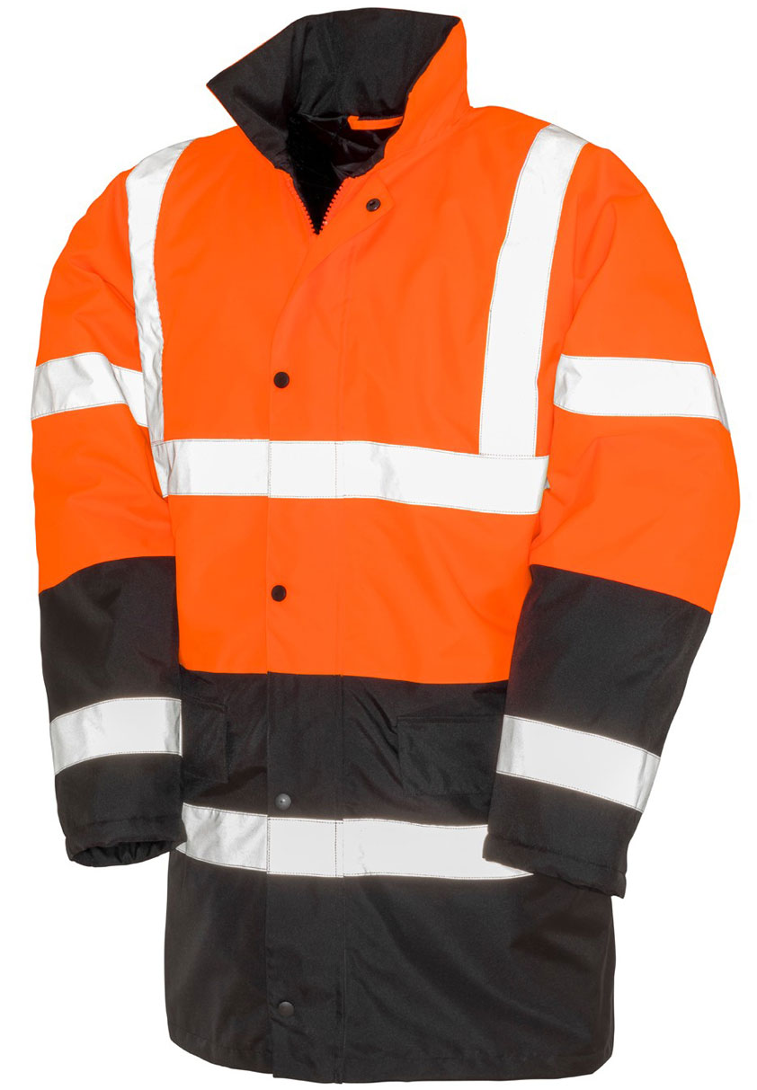 Motorway 2-Tone Safety Coat SafeGuard RT452