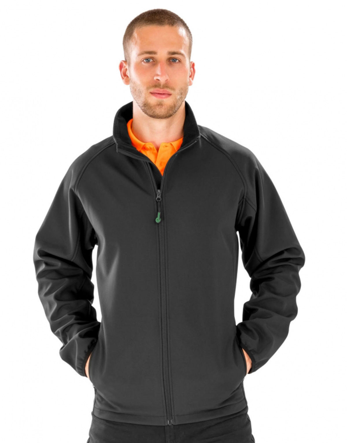 Men's Recycled 2-Layer Printable Softshell Jacket Result RT901