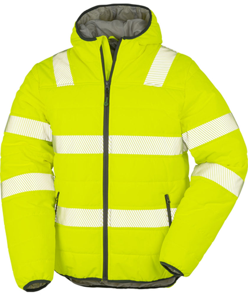 Recycled Ripstop Padded Safety Jacket Result RT500