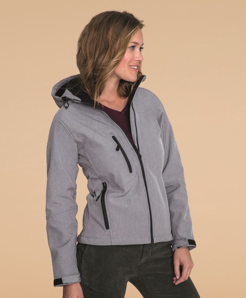 Women`s Hooded Softshell Jacket Replay Sol's 6802