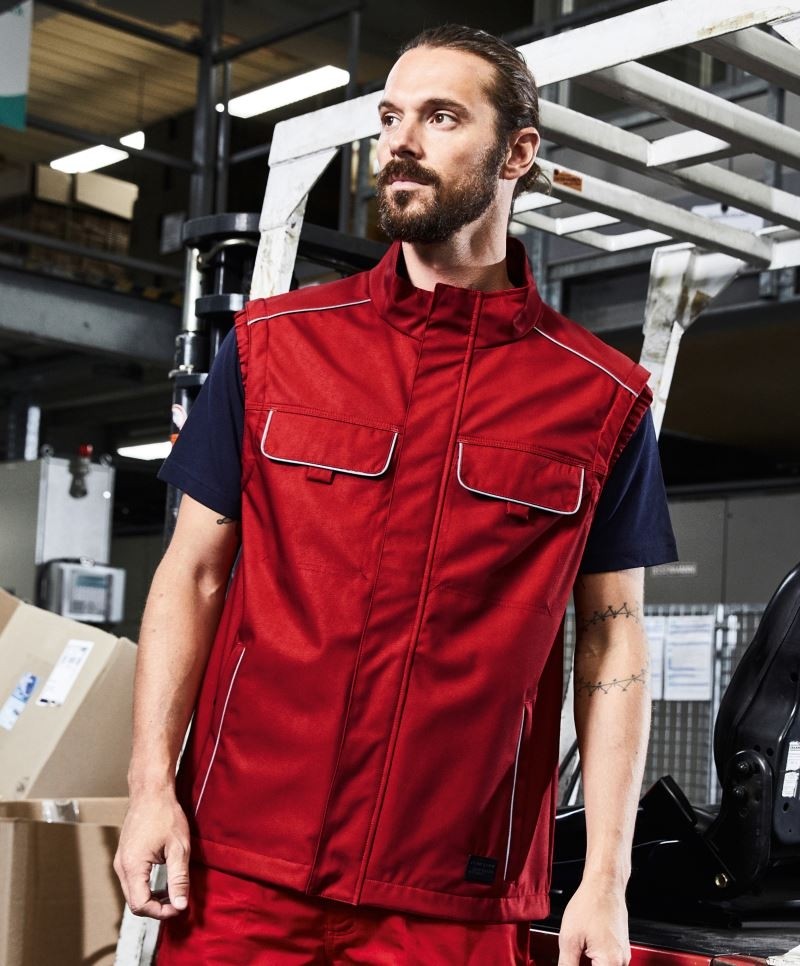 Workwear Softshell Light Vest James&Nicholson JN881