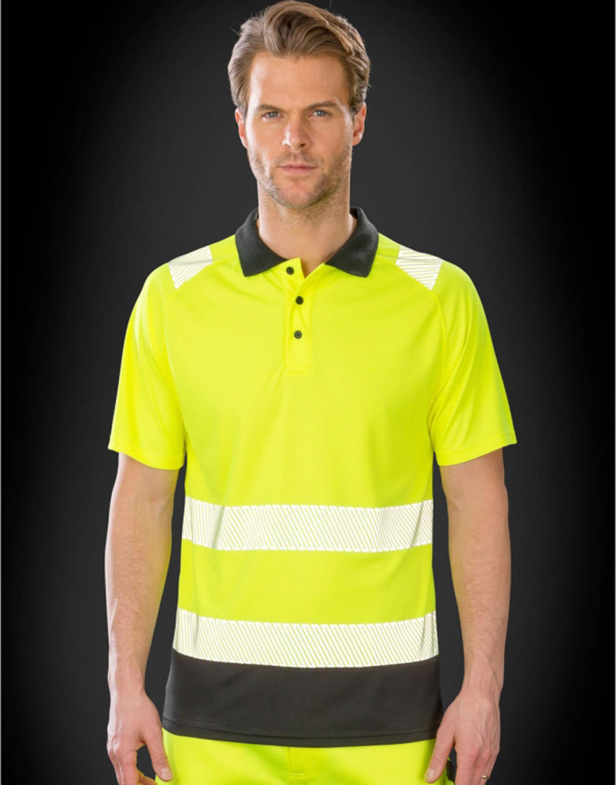 Recycled Safety Polo Shirt Result RT501