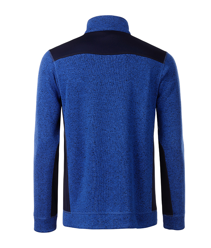 Men's Knitted Workwear Fleece Half-Zip JN864
