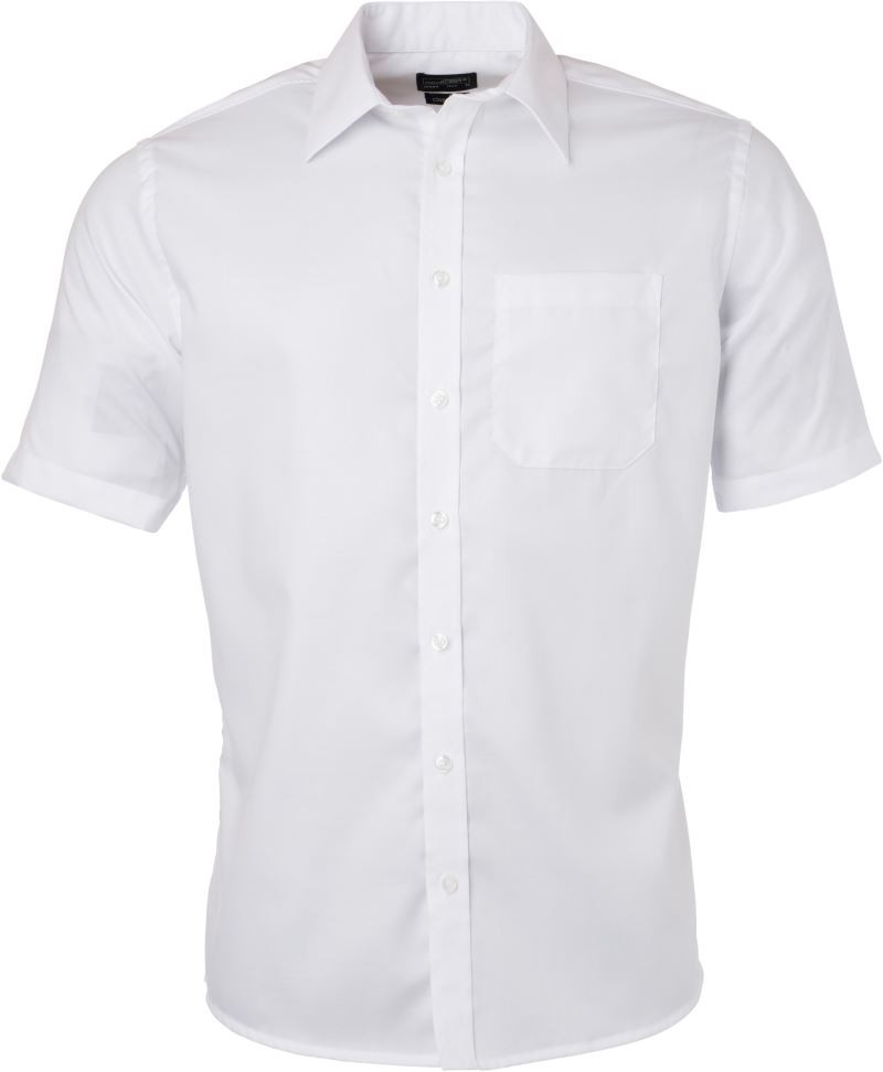 Men's 'Shirt Shortsleeve Micro-Twill James&Nicholson JN684