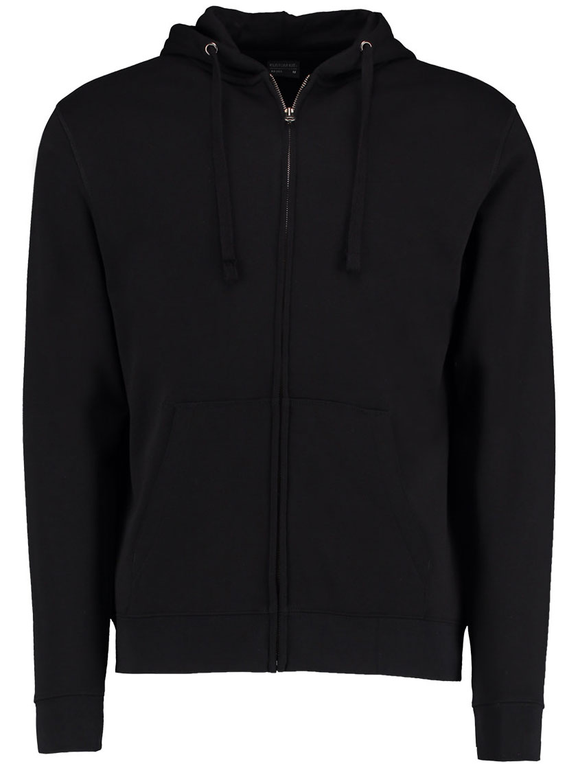 Regular Fit Klassic Hooded Zipped Jacket Superwash 60° Long Sleeve Kustom Kit K303